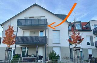 Wohnung kaufen in 86551 Aichach, Großzügige 2-Zimmer-Neubauwohnung im DG mit großem Balkon und Tiefgarage