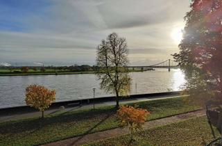 Wohnung mieten in 47829 Uerdingen, Rheinblick! Helle 3-Zimmer Wohnung an der Rheinpromenade mit Balkon im 3. OG in Krefeld-Uerdingen