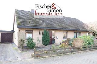 Einfamilienhaus kaufen in 31582 Nienburg, RESERVIERT-sehr gepflegtes, ebenerdiges Einfamilienhaus mit Ausbaureserve im DG