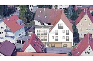 Immobilie kaufen in 72631 Aichtal, Aichtal-Aich Ortsmitte – Projekt mit Genehmigung: MFH 7 WE, 464 m² Wfl., 7 Carports, 327 m² Grdst.