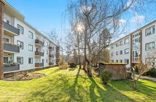 Wohnung kaufen in 12109 Mariendorf, Traumhafte, sanierte Einzimmerwohnung mit lichtdurchfluteten Räumen und direktem Gartenblick