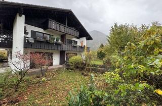 Wohnung kaufen in 82438 Eschenlohe, Gartenwohnung mit viel Potenzial in Eschenlohe zu verkaufen!