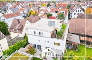 Penthouse kaufen in Karlstr. 21, 70734 Fellbach, Großzügige Penthousewohnung auf zwei Ebenen mit Dachterrasse und Garage!