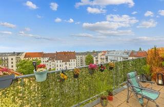 Wohnung kaufen in 04105 Zentrum-Nord, Großzügige 3-Zimmer-Wohnung mit Terrasse, Balkon und Tiefgaragenstellplatz