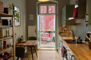 Wohnung mieten in Windscheidstraße, 10627 Charlottenburg, Stilvolle Altbauwohnung - modernisiert, möbliert, zentral.