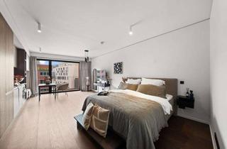 Wohnung mieten in Überseeplatz, 20457 HafenCity, Sonniges Luxus-Studio mit Südloggia, mitten im Westfield & Co-Working, Fitness, Gemeinschaftsgarten