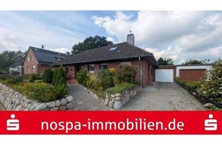 Haus kaufen in 24837 Schleswig, Mit Ausbaupotenzial! Winkelbungalow mit Garage in ruhiger Lage von Schleswig-Nord!