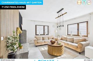 Einfamilienhaus kaufen in 71292 Friolzheim, Charmantes Einfamilienhaus in ruhiger Lage von Friolzheim