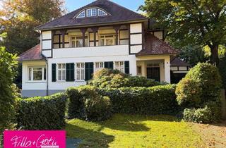 Villa kaufen in 33332 Gütersloh, Historisch bedeutende Unternehmer-Villa – Exponierte Stadtpark-Lage mit beeindruckendem Parkgrundstü