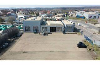 Büro zu mieten in Industriestraße, 89188 Merklingen, Attraktive Gewerbeimmobilie mit Halle / Büro / Freifläche direkt an der A8