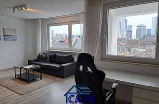 Immobilie mieten in Altkönigstrasse (8. Og Li) 00, 60323 Westend-Süd, PENTHOUSE im WESTEND: 2,5 Zimmer mit Balkon und Skyline Blick
