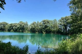 Gewerbeimmobilie kaufen in 85417 Marzling, Brück Immobilien - Seltene Chance - Halber Anteil an Fisch-/Kiesweiher – Naturparadies
