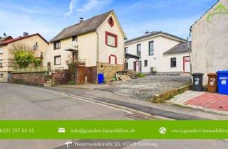 Einfamilienhaus kaufen in 65599 Dornburg, Verborgener Schatz im Ortskern – Sanierungsbedürftiges Häuschen mit Charakter in Frickhofen