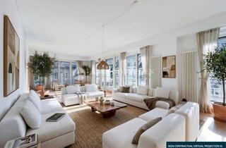 Wohnung kaufen in Dorotheenstraße 34, 10117 Berlin, Blick auf den Fernsehturm & bodentiefe Fenster! Exklusive 141-m²-Wohnung!