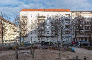 Wohnung kaufen in Hufelandstraße 39, 10407 Prenzlauer Berg, Vom Mieter zum Eigentümer: Wunderschöner vermieteter 1-Zimmer-Altbau in Prenzlauer Berg