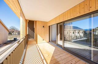 Wohnung kaufen in 83666 Waakirchen, Erstbezug: Besonders großzügige 4-Zimmer-Wohnung mit umlaufendem Balkon und Loggia