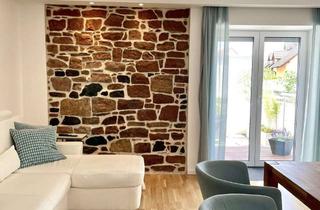 Wohnung mieten in 63796 Kahl, Erstvermietung nach Kernsanierung – hochwertige EG-Wohnung mit großer Terrasse,Gartenhaus & Außen-WC