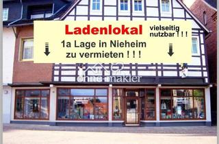 Büro zu mieten in 33039 Nieheim, Attraktives Ladenlokal / Praxisräume im Zentrum von Nieheim