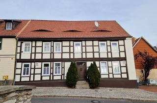 Einfamilienhaus kaufen in 39397 Schwanebeck, Zweifamilienhaus + Einfamilienhaus im historischen Ortskern von Schwanebeck