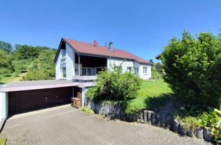 Einfamilienhaus kaufen in 72636 Frickenhausen, Einfamilienhaus mit Pelletheizung, 3 Garagen, 1200qm Grundstück, Koppel, Wiese und Waldrand