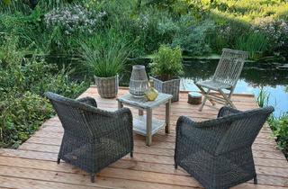 Haus mieten in An Hafen 3A, 25712 Burg, Idyllische Doppelhaushälfte mit traumhaftem Garten an der Au