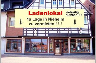 Geschäftslokal mieten in 33039 Nieheim, Attraktives Ladenlokal / Praxisräume im Zentrum von Nieheim