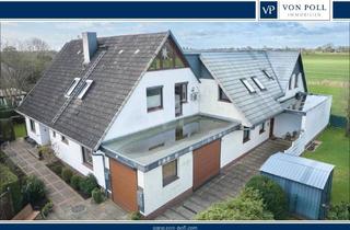 Einfamilienhaus kaufen in 25377 Kollmar, Vielseitiges Wohnensemble in Kollmar – Wohnen, Vermieten, Arbeiten unter einem Dach