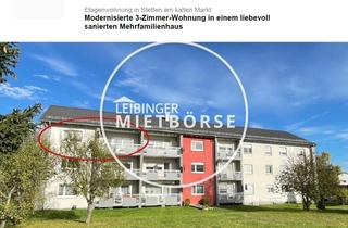 Wohnung mieten in 72510 Stetten, Gepflegte 3-Zimmer-Wohnung in saniertem Mehrfamilienhaus