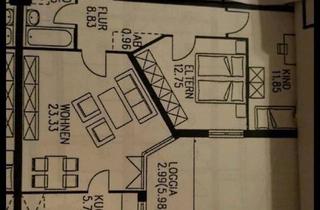 Wohnung kaufen in 86368 Gersthofen, Gersthofen - 3-ZKB Wohnung mit Balkon, Garagen- und Außenstellplatz Gersthofen