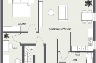 Wohnung kaufen in 86732 Oettingen, Oettingen in Bayern - provisionsfrei - Kfw 55 - Kernsanierung - moderne 3-Zimmer-Wohnun