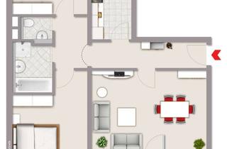 Wohnung kaufen in 76437 Rastatt, Gemütliche Wohnung in zentraler Stadtlage.