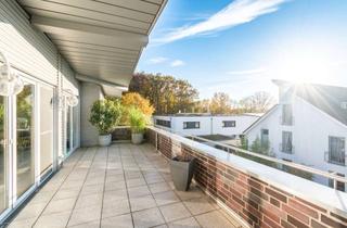 Penthouse kaufen in 46284 Dorsten, Lichtdurchflutete penthouseähnliche 3-Zimmer-Wohnung mit Balkonterrasse, Aufzug & Carport in Dorsten