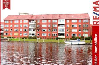 Wohnung kaufen in 26721 Stadtzentrum, Eigentumswohnung am Delft von Emden * 3 ZKB * Hochparterre * 1 Kelleraum * Fahrrad/Wäschekeller *