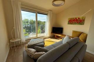 Wohnung mieten in 16761 Hennigsdorf, Auf Zeit -möblierte, lichtdurchflutete 2-Zi. Dachgeschosswohnung mit 2 Terrassen, Lift & Tiefgarage