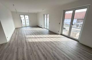 Wohnung mieten in 87719 Mindelheim, Neubau-Erstbezug – Hochwertige 4-Zimmer-Wohnung (ca. 117qm) im 1. OG mit Balkon in ruhiger Lage