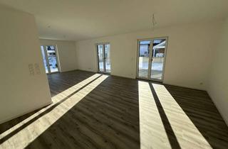 Wohnung mieten in 87719 Mindelheim, Neubau-Erstbezug – Hochwertige 4-Zimmer-Gartenwohnung (ca. 124qm) mit zwei Terrassen in ruhiger Lage