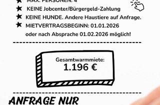 Wohnung mieten in 76571 Gaggenau, Gaggenau: 86 m² | 4 Zimmer | Kaltmiete 946 € | Max. 4 P. | KRITERIEN BEACHTEN!