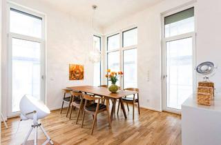 Wohnung mieten in Dresdner Straße 7E, 04103 Zentrum-Ost, Attraktive 3-Zimmer-Erdgeschosswohnung mit Terrasse und Kamin!