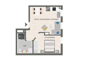 Wohnung mieten in Posener Straße 39, 93057 Konradsiedlung-Wutzlhofen, Schöne 2-Zimmer-Wohnung in Regensburg zu vermieten