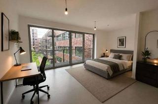 Wohnung mieten in Lisa-Fittko-Straße, 10557 Tiergarten, Offen & Hell: Studio Wohnung im QH Core - provisionsfrei