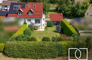 Doppelhaushälfte kaufen in 91282 Betzenstein, Sofort bezugsfertig! Energieeffiziente Doppelhaushälfte mit ELW, großem Garten und Doppelgarage