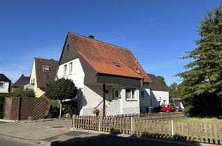Haus kaufen in 32257 Bünde, Zweifamilienhaus mit Nebengebäude im beliebten Bünde-Hunnebrock...