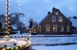 Haus kaufen in Leerer Landstraße 48, 26629 Großefehn, Dankmalgeschütztes Kapitänshaus am Kanal, Privatverkauf