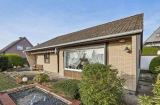 Haus kaufen in 24632 Lentföhrden, Barrierearmer Bungalow mit schönem Garten, Garage und Wohnmobilcarport in Lentföhrden