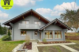 Haus kaufen in 03246 Crinitz, Großes Blockholzhaus mit schön gelegenem Grundstück in Crinitz