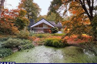 Villa kaufen in 30657 Isernhagen-Süd, Architekten-Villa auf 1.196 m² Waldrandgrundstück – Ausbau-/Neubaupotenzial in Isernhagen-Süd