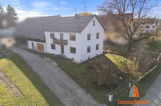 Haus kaufen in 86450 Altenmünster, IMMOSPACE *** Großzügiges ZFH mit vielseitiger Nutzung, Balkon und XL-Garage in ruhiger Lage ***