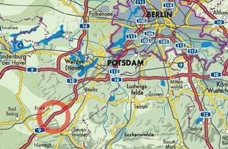 Grundstück zu kaufen in 14822 Linthe, IMMOBERLIN.DE - Angenehmes Baugrundstück in ländlicher Lage