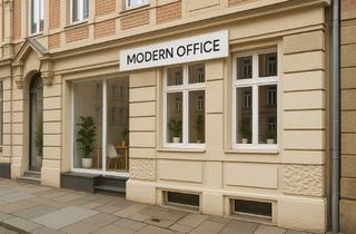 Gewerbeimmobilie mieten in Fritz-Reuter-Str. 17, 01097 Leipziger Vorstadt, Repräsentative Gewerbefläche in Dresden Neustadt - ca. 80 m²