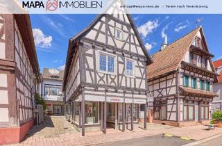 Gewerbeimmobilie kaufen in 76870 Kandel, Charme trifft Vielseitigkeit – Fachwerkhaus mit Gewerbe- und Wohneinheit im Herzen von Kandel